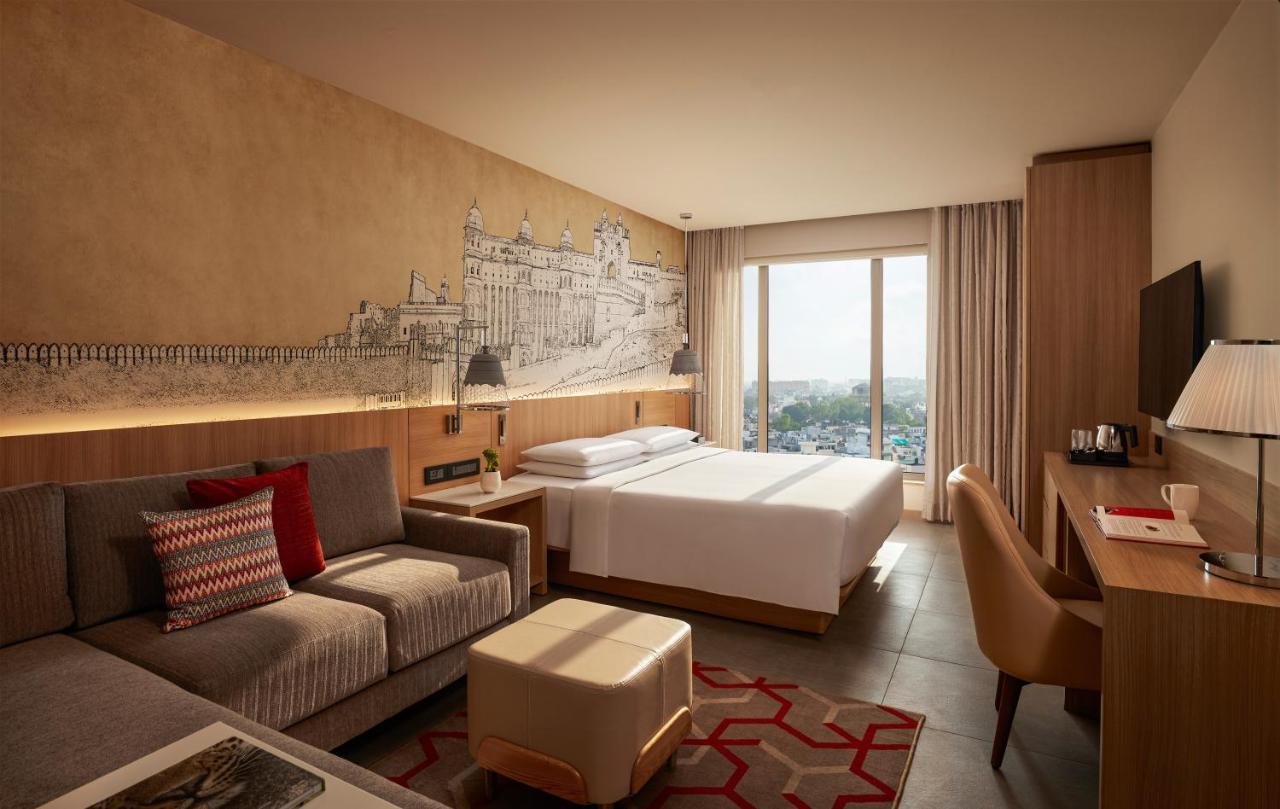 Hyatt Place Jaipur Malviya Nagar Exteriör bild A guest room at the hotel